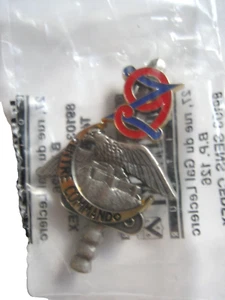 BREVET COMMANDO INSIGNE DU CENTRE DES COMMANDOS DU 9° ZOUAVES Y. DELSART - Picture 1 of 3