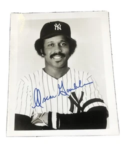 Oscar Gamble MLB Autograph Photo - Picture 1 of 2