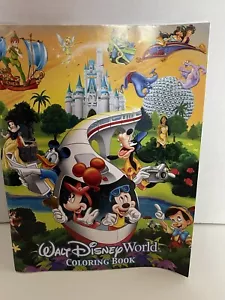 Libro da colorare vintage Walt Disney World usato Splash Mountain Epcot ecc. - Foto 1 di 9