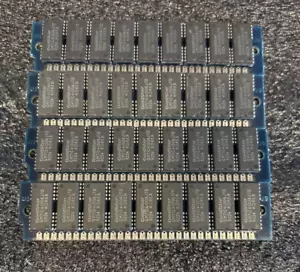 4 x 4MB 30-Pin 9-chip 70ns Parity FPM Memory SIMM 16MB Apple RAM Macintosh - Picture 1 of 3