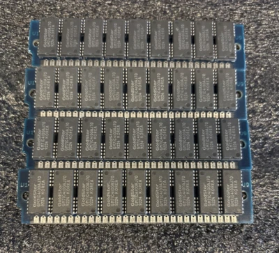 4 x 4MB 30-Pin 9-chip 70ns Parity FPM Memory SIMM 16MB Apple RAM Macintosh - Image 1 of 3