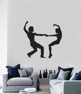 Vinyl Wall Decal Sexy Passion Dancers Couple Decoration Dance Studio (n1900) - Picture 1 of 3