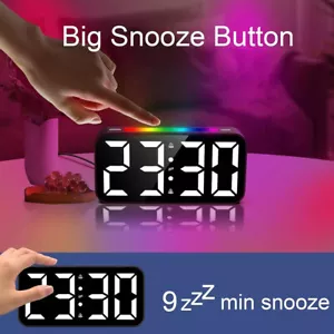 Super Loud Alarm Clock With Bed Shaker, Vibrating Alarm Clock For Heavy Sleepers - Picture 1 of 24