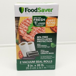 foodsaver bolsa combo rolls & precut bolsas in 1 pack