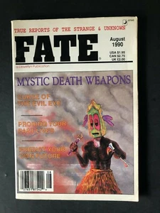 Fate Magazine August 1990   Mystic Death Weapons - Bild 1 von 2