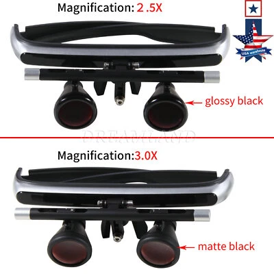 2.5X 3X 500mm Dental Surgical Loupes Magnifier Binocular Medical Operation Loupe Foto 1 de 4