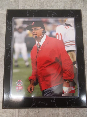 WOODY HAYES OHIO STATE BUCKEYES (8"x10") Plaque (10.5"x13") Cover