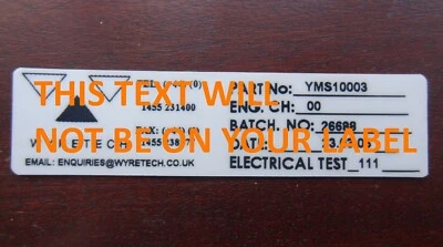 Etiqueta de repuesto para correa de tierra Rover 200, 400, cupé, descapotable y Tourer - Imagen 1 de 3