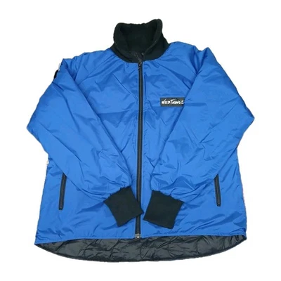 Wild Things Primaloft Full Zip Men's Size Large Jacket Blue USA Made - Image 1 of 4