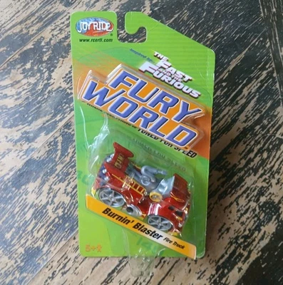 Rare Joyride Fury World Fast & Furious  "Burnin' Blaster" Fire Truck FWFD RC2 - Image 1 of 4