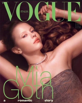 MIA GOTH Vogue Magazine ITALIA November 2025 NEW We ship to US - Image 1 of 2