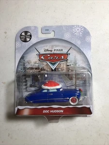 Disney Pixar Cars Holiday Doc Hudson Metal Christmas Diecast - Picture 1 of 4