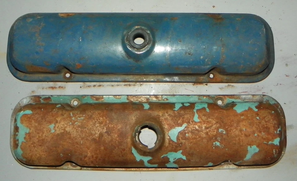 GTO LEMANS FIREBIRD TRANS AM CATALINA BONNEVILLE CUBIERTAS DE VÁLVULA PINTADAS ORIGINALES 6 Foto 1 de 2