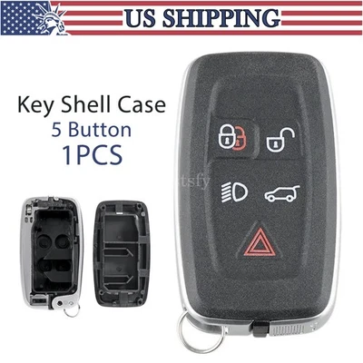 Para Land Rover Range Rover Sport 2010-2015 Mando a distancia Carcasa Llavero 5 botones Foto 1 de 4