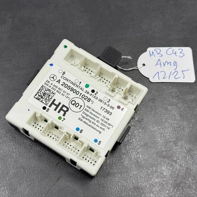 Türsteuergerät Mercedes C Klasse W205 Komfortmodul hinten rechts A2059001028 - Image 1 of 4