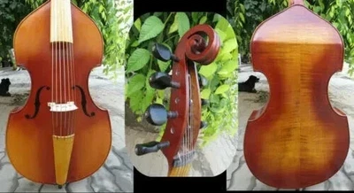 Hand made SONG Brand Maestro Viola da gamba 7 strings 27" Rich Sound #14160 - Image 1 of 4