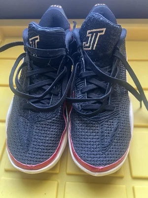 Nike Air Jordan Tatum 1 (GS) Black/Red/Tan Shoes FJ4653-001 Youth Size 6Y USED - Image 1 of 4