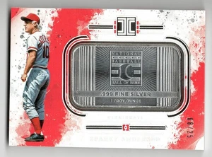 2025 Panini Impeccable Cooperstown Logo Silver Bar Sparky Anderson #17 /25 | SP - Picture 1 of 1