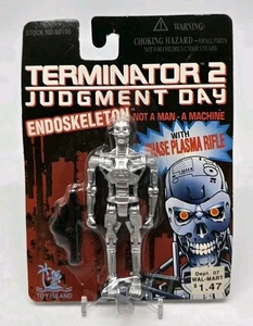 Terminator 2: Judgement Day Endoskeleton Figure (1995, Toy Island) - NOS Sealed - Picture 1 of 7