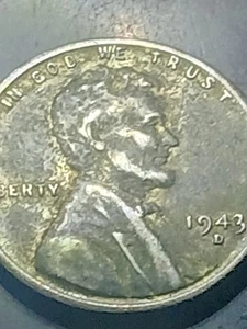 BU-MS 1943 D/D RPM  STEEL PENNY ERROR COIN - Picture 1 of 19