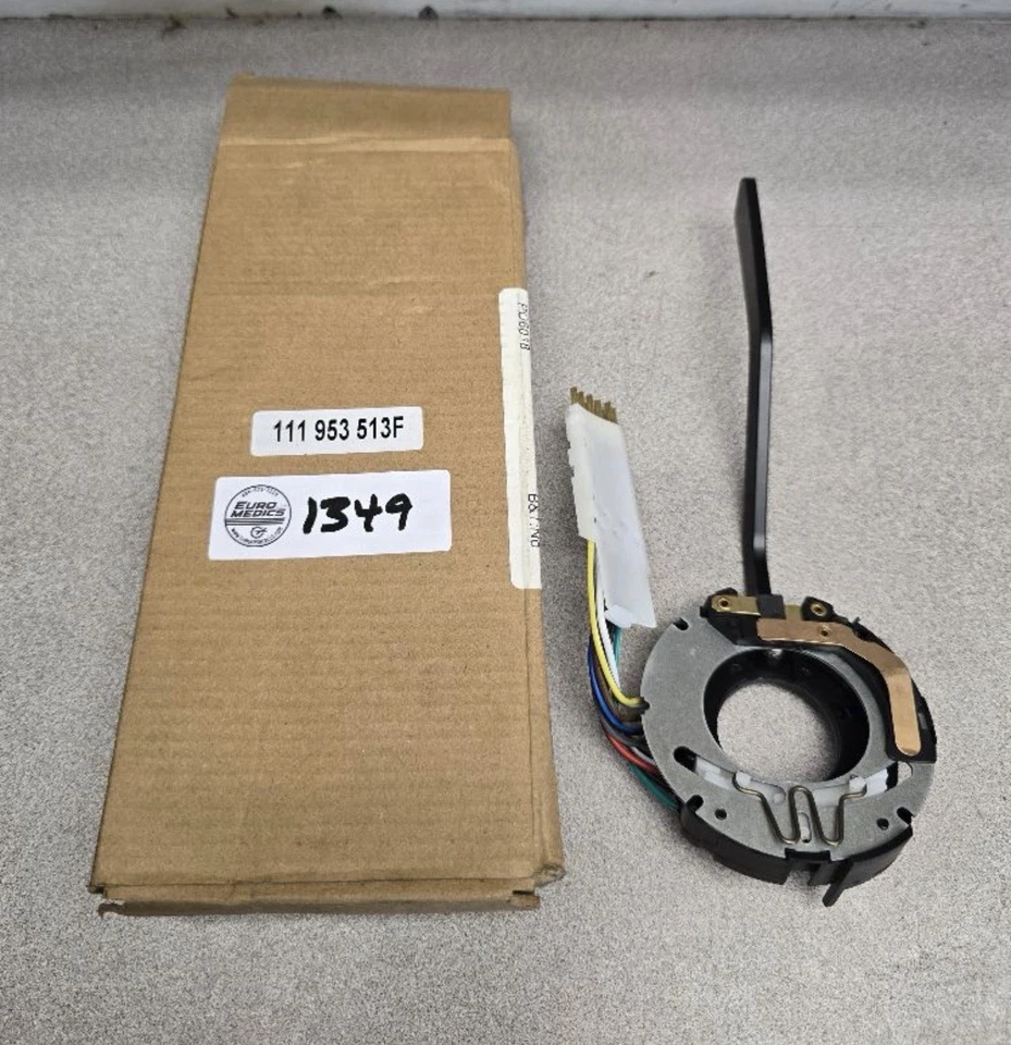 Interruptor de señal de giro de 9 cables de alta calidad para Volkswagen tipo 1 bug tipo 3 Ghia Thing Foto 1 de 1