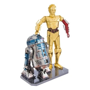 Metal Earth Laser cut model kit STAR WARS - C-3PO & R2-D2 - Picture 1 of 6
