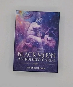 Schwarzmond Astrologie Karten Sheppard Susan Vollfarbig 52 Karten Deck Horoskop - Bild 1 von 5