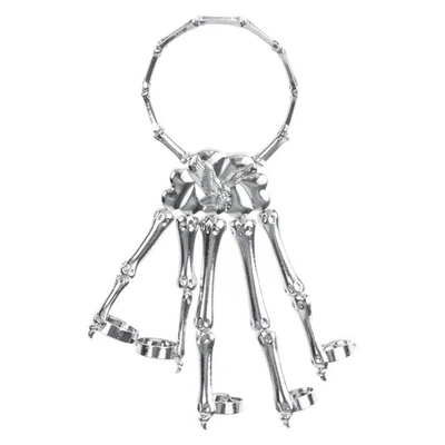  Handkette Schmuck Handschmuck Handarmband Für Männer Im Punkstil - Bild 1 von 4