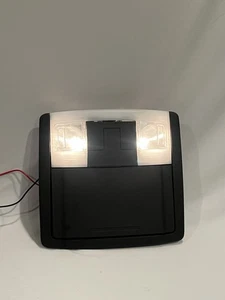 2011-2015 Ford Explorer Overhead Console Dome Map Light Sunglass Bin Black OEM✅ - Picture 1 of 8