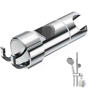Soporte para cabezal de ducha Alyvisun con 2 ganchos, soporte de ducha ajustable para - Imagen 1 de 5
