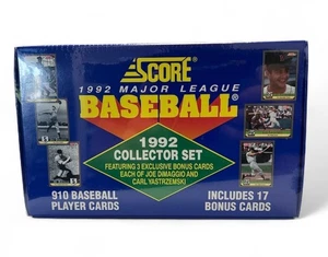 1992 Score Major League Baseball Complete Collectors Factory Sealed Blue Set - Picture 1 of 1