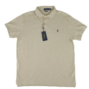 Polo Ralph Lauren Poloshirt Herren XL Slim Fit Beige Baumwolle - Bild 1 von 11