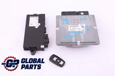 BMW1 E81 E87 LCI E90 Essence N43 118i 318i ecu Commande Dme CAS3 Cle - Immagine 1 di 4