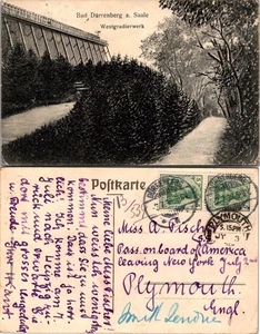 Postcard of Bad Durrenberg a. Saale Westgradierwerk Germany - Picture 1 of 1