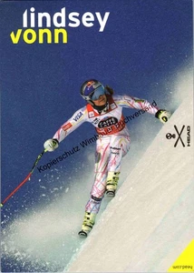 Postkarte Lindsey Vonn Ski Vonn, Lindsey : - Picture 1 of 2