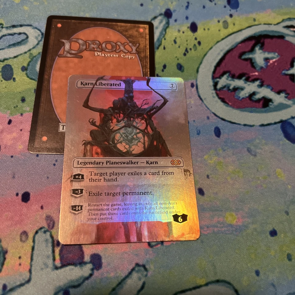 Karen Liberated Full Art Foil Mtg Play Test Card - Image 1 of 1