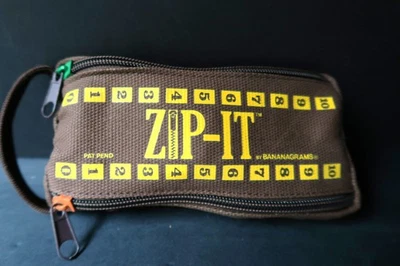 Zip-It by Bananagrams 20 Second Crossword Race Letter Cubes 2 Player Travel Game - Image 1 of 4