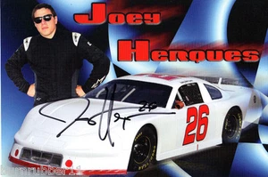 2011 JOEY HERQUES "SIGNED" #26 LATE MODEL POSTCARD - Picture 1 of 1