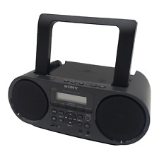 Sony ZS-RS60BT ラジカセ CD、Bluetooth、NFC、AM/FM、USB、ヘッドフォン/ライン入力ジャック付き
