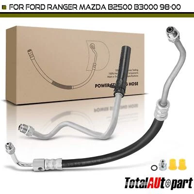 Power Steering Pressure Return Hose for Ford Ranger 98-20 Mazda B2500 B4000 3000 - Image 1 of 4