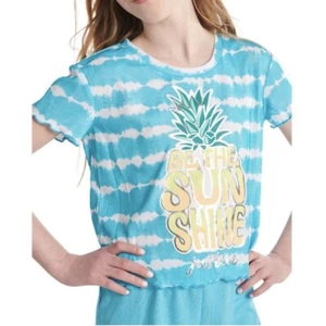 NWT JUSTICE 2pc pajama set girl’s Size Large (12-14) - Picture 1 of 8