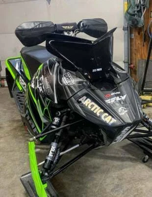 Medium Powder Plow Windshield 2018-2025 Arctic Cat ZR 600 6000R SX 213 Parts - Image 1 of 4