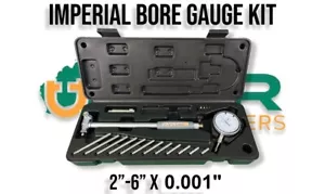 Cylinder Bore Gauge With Dial Indicator (2-6" range in 0.001" increments) APRICA - Picture 1 of 6
