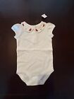 NWT GYMBOREE SUMMER PICNIC WATERMELON PETER PAN COLLARED BODYSUIT TOP DEFECT