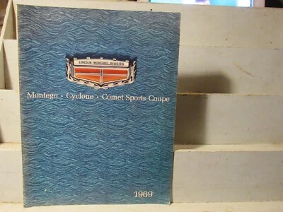 Mercury Montego 1969-cyclone-comet cupé deportivo folleto de ventas  Foto 1 de 3