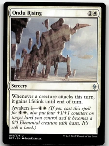 MTG Ondu Rising Battle for Zendikar 041/274 Regular Uncommon - Picture 1 of 1