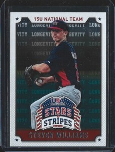 Steven Williams - 2015 Panini Stars & Stripes #88 Longevity - 15U National Team
