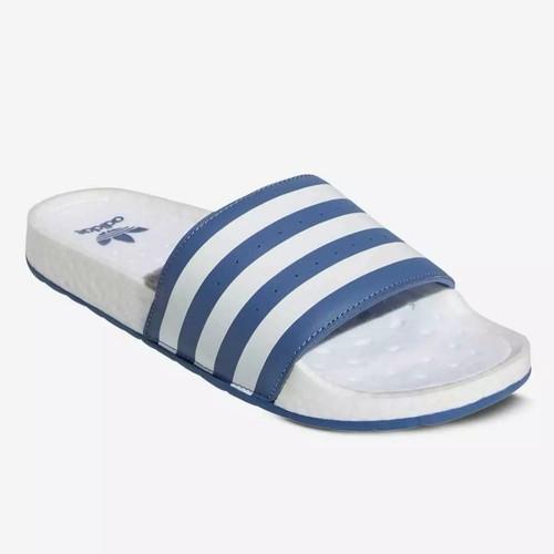 Adidas Uomo Adilette Boost Slides Crew Blu FX5896 (Taglia 9)