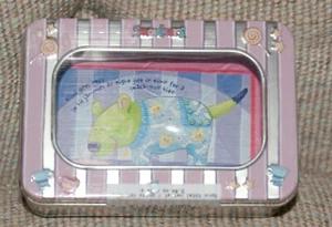 Lip Smacker Bonne Bell Puppy Dog Collectible Metal Tin & 6 New Flavors NEW  - Picture 1 of 7