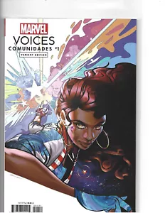 MARVEL VOICES COMUNIDADES # 1 * VARIANTE * MARVEL COMICS* CASI COMO NUEVO* $9.99 AL POR MENOR - Imagen 1 de 1